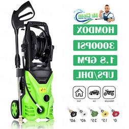 3000PSI 1.8GPM Electric Pressure Washer Pressure Water Clean