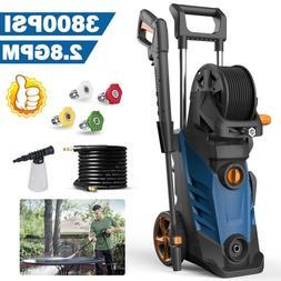 3800PSI 2.8GPM Electric Pressure Washer High Power Cold Wate
