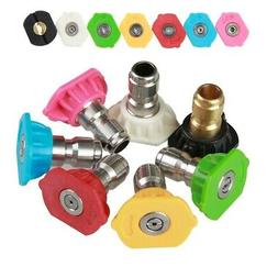 5000PSI Power Pressure Washer Kit 7 Nozzle Tips Pivoting Cou