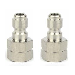 PW7134-2PK Pressure Washer 1/4" FNPT Stainless Steel Plug 52