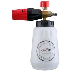 Car Foam Cannon Heavy Duty Car Foam Blaster Wide Nick Bottle