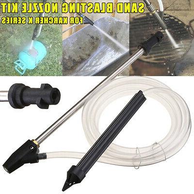 Car Washer Accessories High Pressure Sand Blasting Hose Nozz