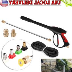 Pro Power High Pressure Washer Spray Water Gun Lance Hose No