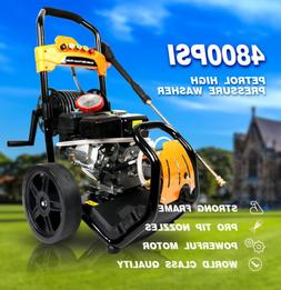 Pressure Washer 4800PSI 6.5HP Gas with Power Spray Gun 4-Str