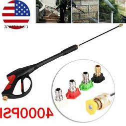 Pro Power High Pressure 4000PSI Spray Water Gun Lance Hose N